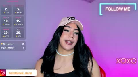 Hazel Bowie online show from November 30, 3:20 am