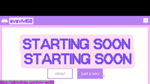 Snapshot of evavivi59 chatting on October 21, 2:14 am Vivi online show from October 21, 2:14 am