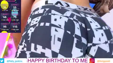 Snapshot of patty_jenkinss chatting on October 20, 2:48 am Hi Pvt open Moans from lovense tell me Fav 113366 Especial level 33 online show from October 20, 2:48 am