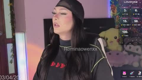 ROMINA OWEN online show from April 3, 6:33 am