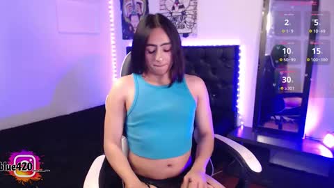 Snapshot of skyler__blue4 chatting on October 17, 8:23 pm blue online show from October 17, 8:23 pm