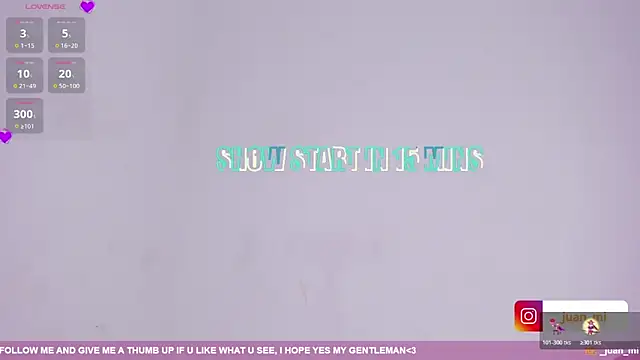 juanmiss online show from October 28, 11:19 am