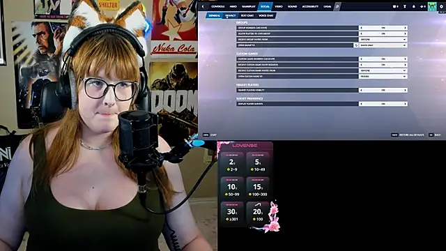HannahCastle96 online show from July 28, 2:29 am