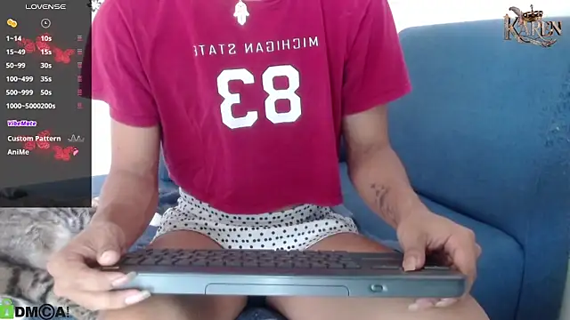 karen sofia  online show from April 6, 8:31 pm