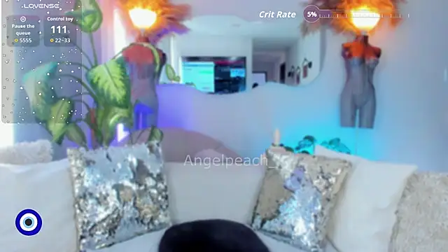 Angel Peach online show from December 3, 1:26 pm