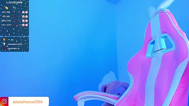 Ariana f online show from September 13, 9:42 pm