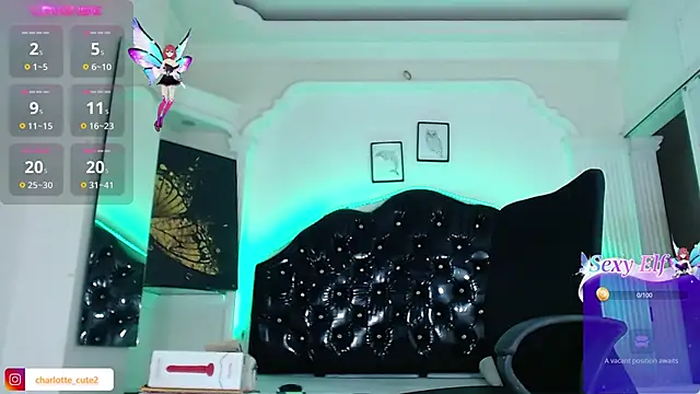 cute charlotte  online show from December 7, 3:31 am