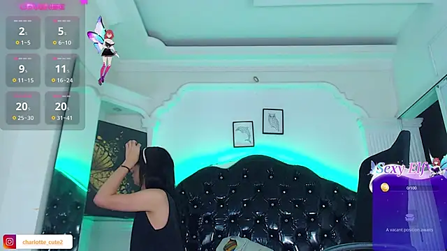 cute charlotte  online show from January 12, 3:28 am